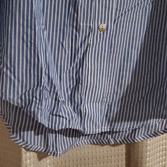 ATTITUDES RENEE SPLIT SLV FRONTBWOVEN TOP A375337 - Picture 5 of 10